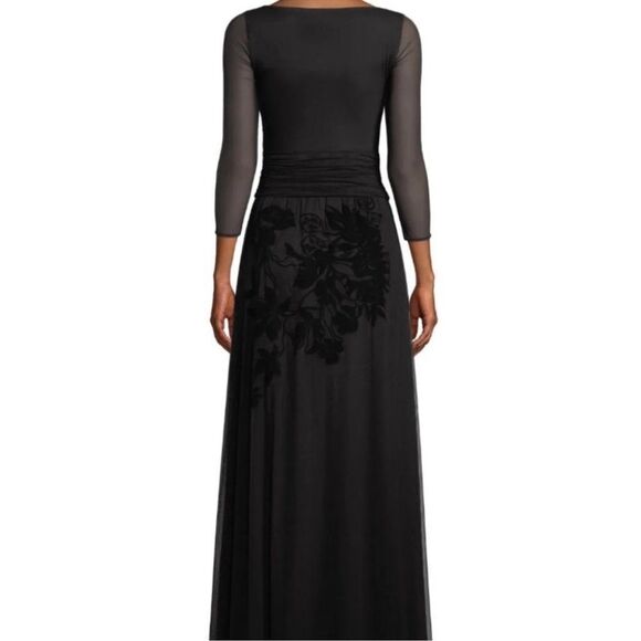 Chiara Boni Couture La Petite Robe Square Velvet
Floral Maxi Gown Tulle US 12 XL - Picture 6 of 15